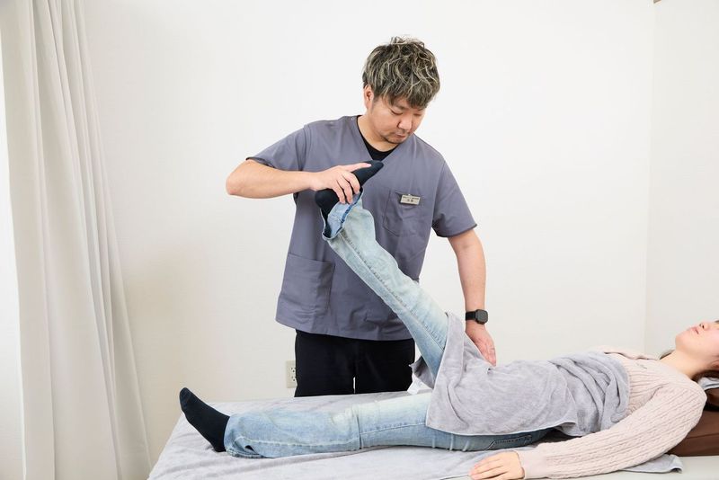 身体の評価と状態の確認