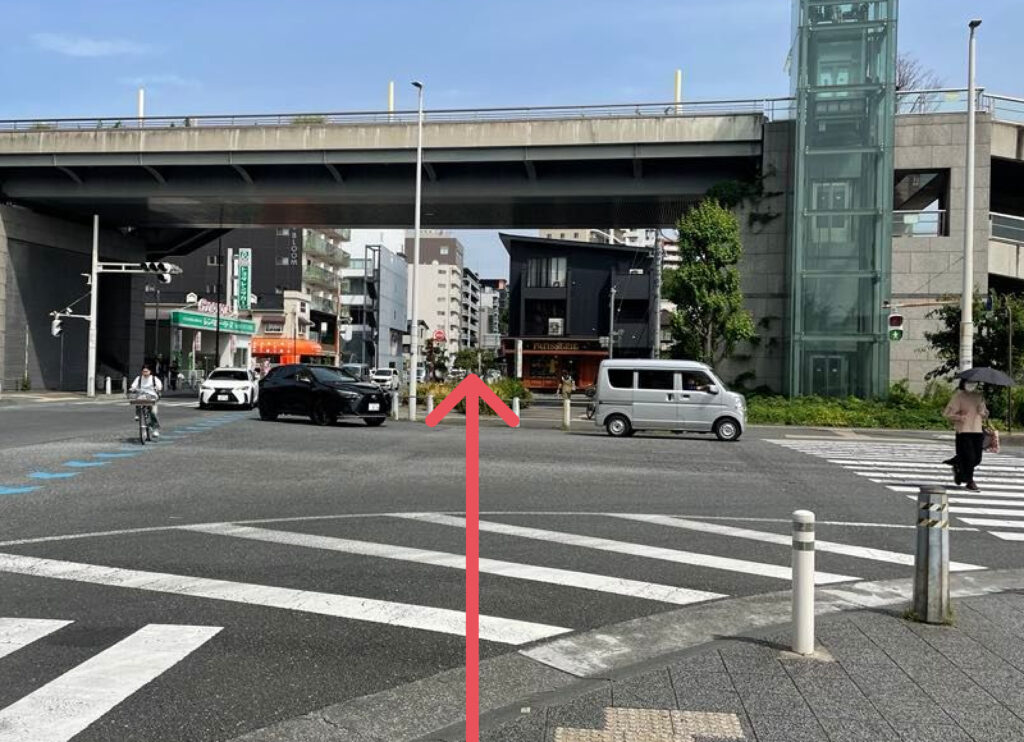 新都心アーバン鍼灸接骨院への道順4